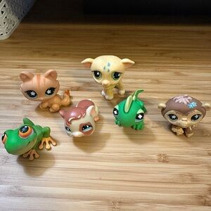 Littlest Pet Shop - 6 pets